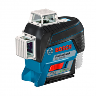 Линеен лазерен нивелир BOSCH GLL 3-80 CG, 3 лазерни линии, точност 2mm/10m, автоматично