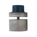 Плосък накрайник за поялник DYTRON ф50мм/син тефлон, за тръби PP,PB,PE,PVDF, 850W/1200W, плоска муфа, син тефлон - small, 135439