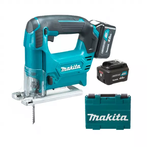 Акумулаторен прободен трион MAKITA JV101DSME, 12V, 4.0Ah, Li-Ion, 18мм