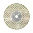 Диск диамантен DIMO 230x2.8мм/M14, за мрамор, сухо рязане и шлайфане, с фланец - small, 135482