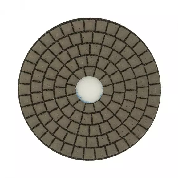 Диск за полиране DIMO 100х1.5мм P50, за сухо полиране на гранит, мрамор и подова мозайка, син