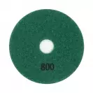 Диск за полиране DIMO 100х1.5мм P800, за сухо полиране на гранит, мрамор и подова мозайка, зелен - small, 130670