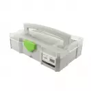 Куфар за инструменти FESTOOL SYS-MINI 1 TL TRA, пластмаса, бял - small, 132142