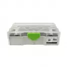 Куфар за инструменти FESTOOL SYS-MINI 1 TL TRA UNI, пластмаса, бял - small, 132138