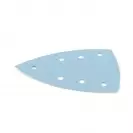 Шкурка велкро FESTOOL Granat DELTA 9 100х150мм P240, за лак и боя, с 8+1 отвора, синя, триъгълна, самозалепваща - small, 132291