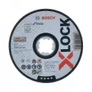 Диск карбофлексов BOSCH X-LOCK INOX 125х1.6х22.23мм, за рязане на неръждаема стомана - small