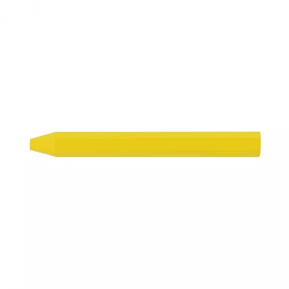 Креда BLEISPITZ 12х120мм - жълт, профил шестостен