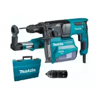 Перфоратор MAKITA HR2653T, 800W, 0-1200об, 0-4600уд/мин, 2.2J, SDS-plus, DX05, AVT