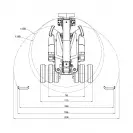 Робот за къртене и пробиване HUSQVARNA Construction DXR 300, 22kW, обсег 5.2м-нагоре/4.9м-напред - small, 141498
