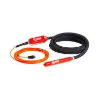 Високочестотен вибратор HERVISA PERLES Vibramax plus 38, 230V-200Hz, ф38х5000мм, 230V, захранващ кабел 15м, капацитет ~ 20м3/ч