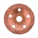 Диск карбиден наклонен BOSCH GROB 115х22.23мм, за шлайфане на стомана, алуминий или цветни метали, груб - small
