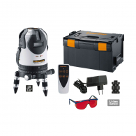 Линеен лазерен нивелир LASERLINER PowerCross-Laser 8 S, 8 лазерни линии, точност 1.0mm/10m, автоматично