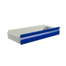 Работна маса PROMET MASTER №105, с един рафт и две чекмеджета, плот 24мм MDF + 1.2мм ламарина, 300кг. т - small, 152010