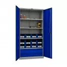 Шкафове за инструменти PROMET TC1995 004020, с четири рафта, две чекмедже, 500кг. товароносимост - small