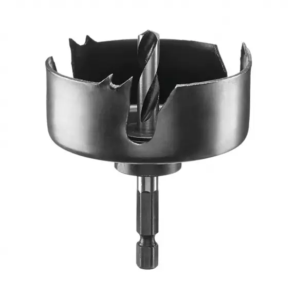 Боркорона BOSCH 54мм-1/4'', за дърво и гипсокартон, с държач E6.3