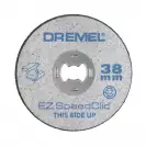 Диск карбофлексов DREMEL SC456 ф38x3.2мм, за рязане на метал, 5бр в блистер - small