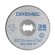 Диск карбофлексов DREMEL SC456B ф38x3.2мм, за рязане на метал, 12бр в кутия