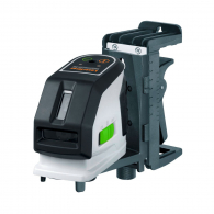 Линеен лазерен нивелир LASERLINER MasterCross-Laser 2GP Set, 2 лазерни линии, точност 2mm/10m, автоматично