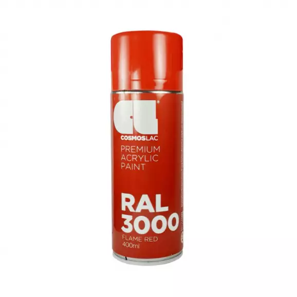 Спрей маркиращ червен COSMOS LAC RAL3000 400мл, №330