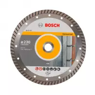 Диск диамантен BOSCH Standard for Universal Turbo 230x2.5x22.23мм, за бетон, зидария, керемиди