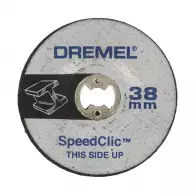 Диск карбофлексов DREMEL SC541 38х4.0мм 2броя, за шлайфане на метал
