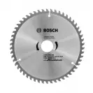 Диск с твърдосплавни пластини BOSCH Eco for Aluminum 190/2.2/30 Z=54, за рязане на алуминий - small