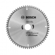 Диск с твърдосплавни пластини BOSCH Eco for Aluminum 210/2.4/30 Z=64, за рязане на алуминий