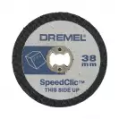 Диск карбофлексов DREMEL SC476 EZ SpeedClic 38х0.75мм, за рязане на метал, 5бр в кутия - small