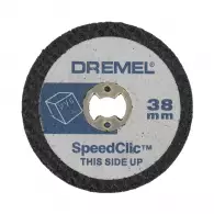 Диск карбофлексов DREMEL SC476 EZ SpeedClic 38х0.75мм, за рязане на метал, 5бр в кутия