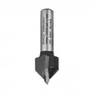 Фрезер за V-образни канали BOSCH D=16мм I=16мм L=45мм А=90° S=8мм Z=2, RH - small