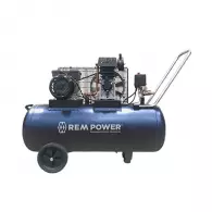 Компресор REM Power E 349/8/100, 100l, 8bar, 349l/min, 2.2kW, 3.0hp, 230V