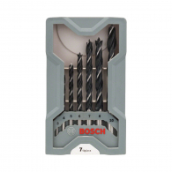 Свредла BOSCH 3.0-10.0мм 7части, за дърво, CV-стомана, 2 режещи ръба, цилиндрична опашка