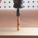Свредла DREMEL 636 3.0-6.0мм 4части, за дърво, HSS-TiN, цилиндрична опашка - small, 157825