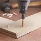 Свредла DREMEL 636 3.0-6.0мм 4части, за дърво, HSS-TiN, цилиндрична опашка - small, 157826