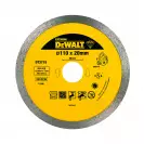 Диск диамантен DEWALT 110х1.6х20мм, за гранит, мрамор и керамика, сухо и мокро рязане - small