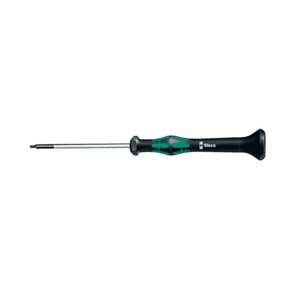 Отвертка шестостен WERA 0.9х140/40мм, CrV-Mo, еднокомпонентна дръжка