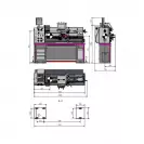 Струг металообработващ OPTIMUM OPTIturn TH 3610 400V, 1500W, 70-2000об/мин - small, 167241