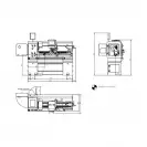 Струг металообработващ OPTIMUM OPTIturn TM 4010 400V, 2300W, 70-2000об/мин - small, 167531