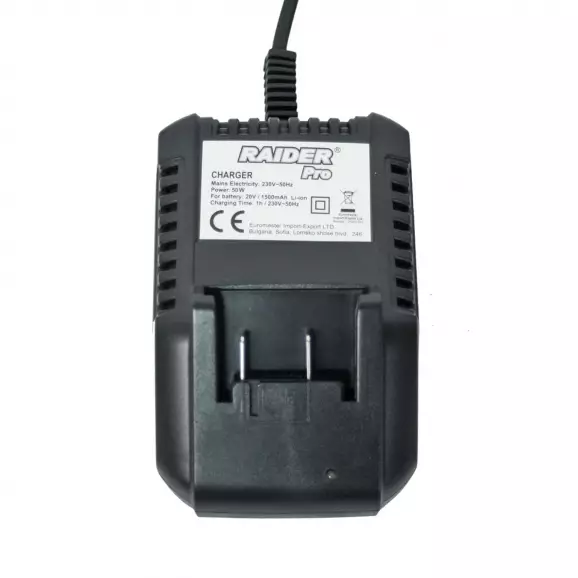 Зарядно устройство RAIDER RDP-CDL01L 16V, 16V, Li-ion