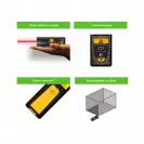 Лазерна ролетка TOPMASTER TMP 20, 0.2-20м, ± 2.0мм - small, 280536