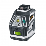 Линеен лазерен нивелир LASERLINER X2-Laser Pro, 2 лазерни линии, точност 0.2mm/10m, автоматично