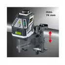 Линеен лазерен нивелир LASERLINER X2-Laser Pro, 2 лазерни линии, точност 2.0mm/10m, автоматично - small, 202031