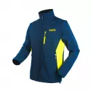 Мъжко яке TOPMASTER TM XXL, синьо/зелен, със свалящи се ръкави - small