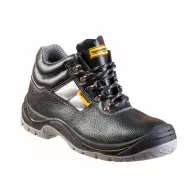 Работни обувки TOPMASTER WS3.40, черни, боти с метално бомбе и метална пластина