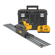 Акумулаторен циркулярен трион DEWALT DCS520T2R, 54V, 2.0Ah, Li-Ion, ф165х20мм, 4200об/мин, безчетков