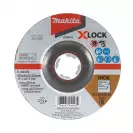 Диск карбофлексов MAKITA X-LOCK INOX 125х6.0х22.23мм, за шлайфане на метал - small