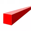 Корда STIHL 2.7мм/208м, квадратна, дължина 208м, червена - small, 164054