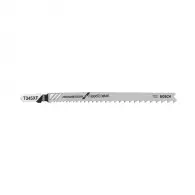 Нож за прободен трион BOSCH T345XF 2.4-5.0х132/107мм 3бр., за дървесина, метал, пластмаса, алуминий, BiM, Т-захват