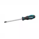 Отверткa кръстата MAKITA PZ3 8.0х270/150мм, намагнетизиран връх, CrV, двукомпонентна дръжка - small, 164979