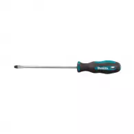 Отвертка плоска MAKITA 4.0х210/100мм, намагнетизиран връх, CrV, двукомпонентна дръжка